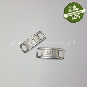 Nike Air Force 1 shoelace buckle Lace Tag NWT